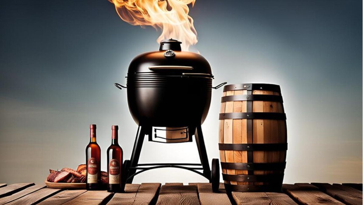 esschert design usa ff429 barrel smoker